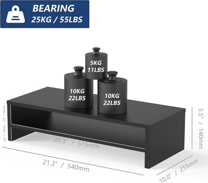 Monitor Stand 2 Tiers Computer Monitor Riser FITUEYES
