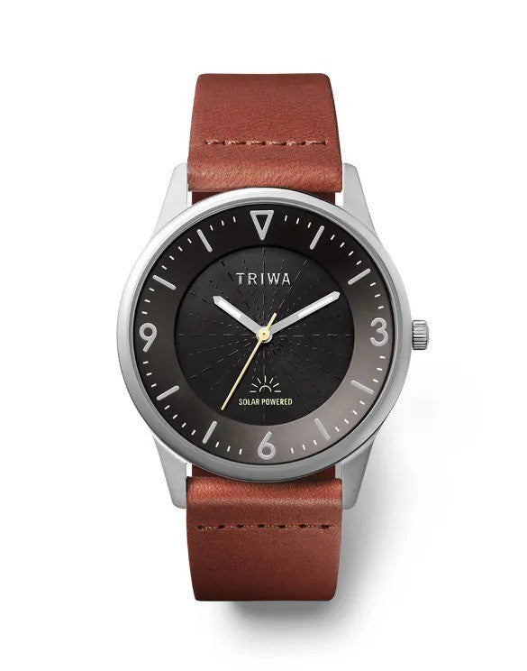 TRIWA Steel Solar Watch Brown Classic