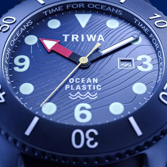 TRIWA SUB Ocean Plastic Deep Sea Deep Blue