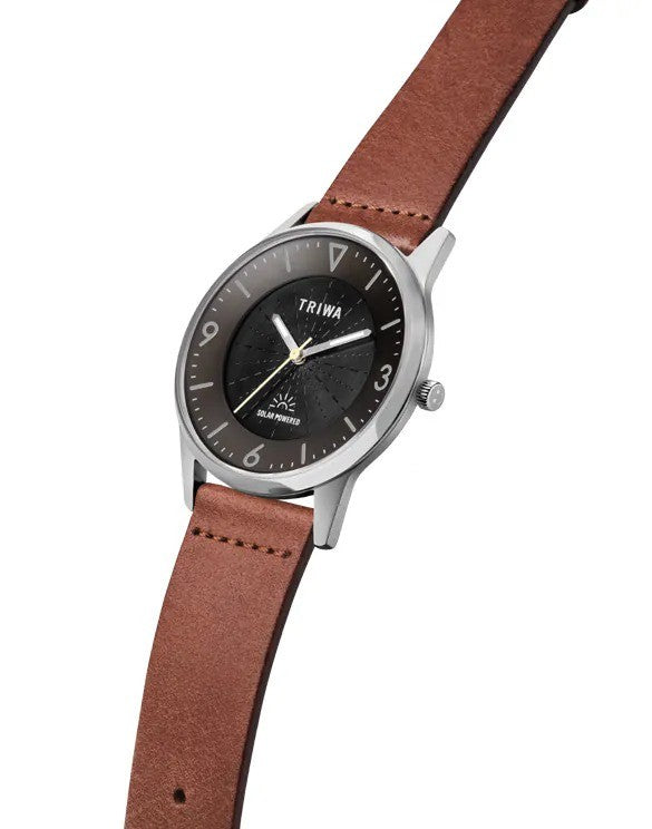 TRIWA Steel Solar Watch Brown Classic