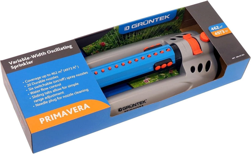 Oscillating Garden Sprinkler 462m2 Coverage