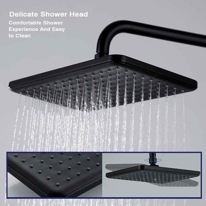 Shower Set Height Adjustable Overhead Kit