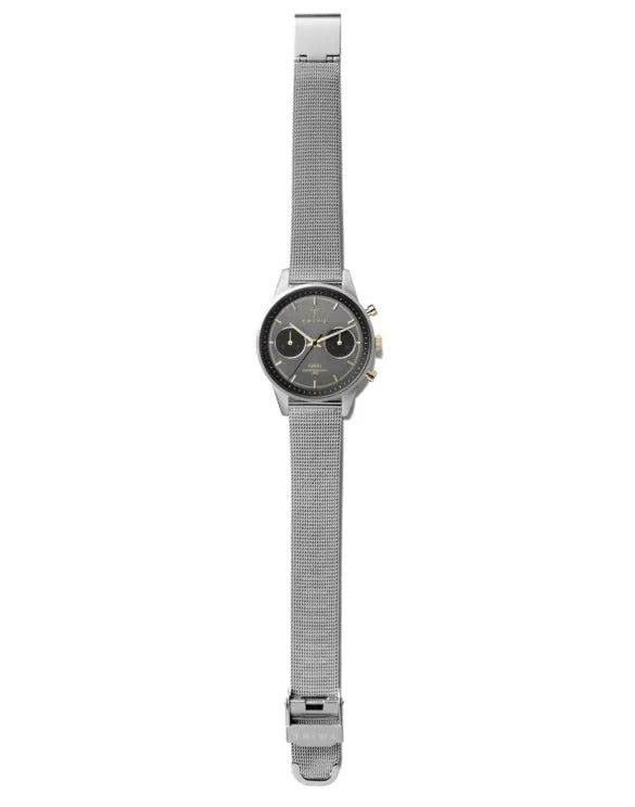 TRIWA Smoky Nikki Steel Mesh Watch