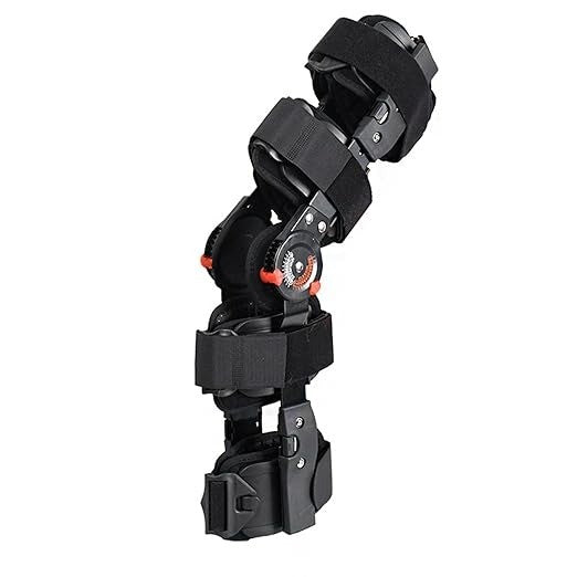 Hinged Adjustable ROM Knee Brace Injury Recovery Physio Leg Protection