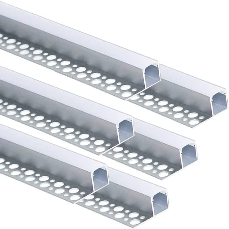 Besseto LED Tile Profile 3.3 ft/1 Metre 6 Packs