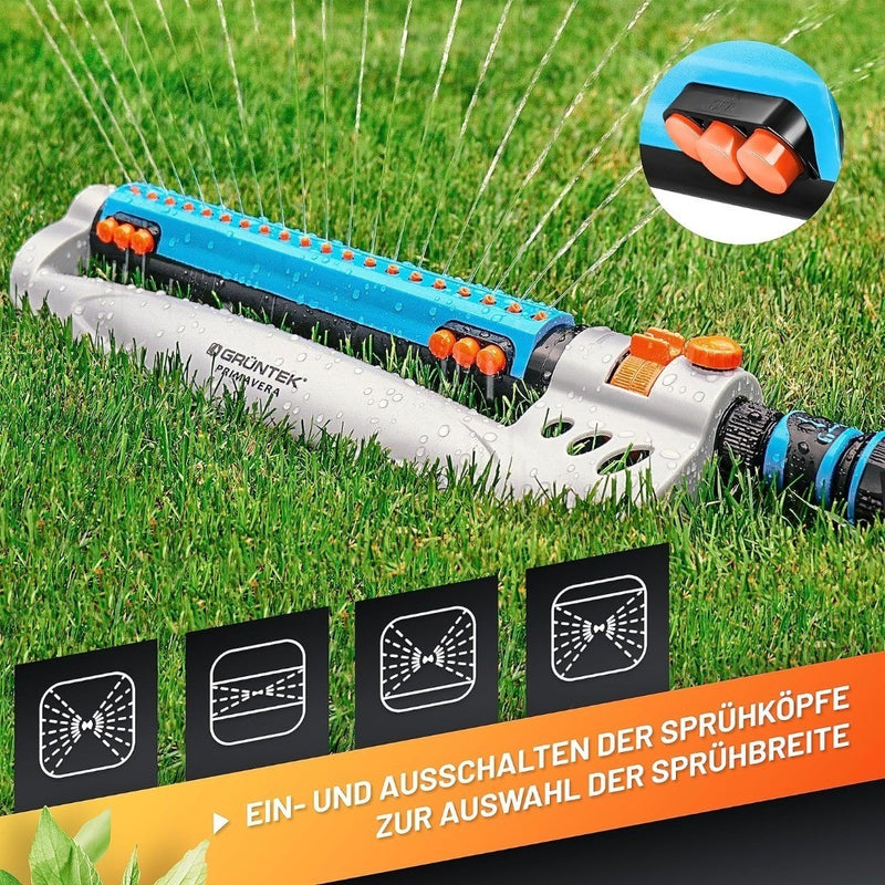 Oscillating Garden Sprinkler 462m2 Coverage