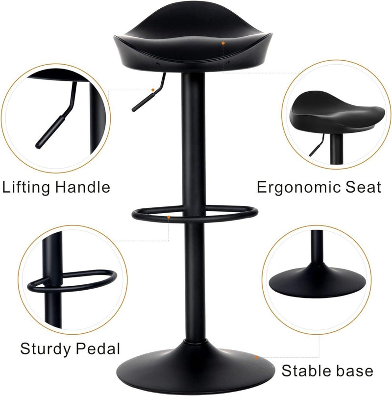 Black BarStools Set of 2