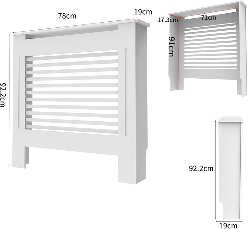 High Radiator Cover Wood Cabinet