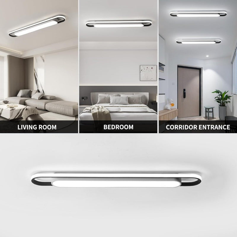 Ceiling Lamp 122cm Acrylic Linear LED