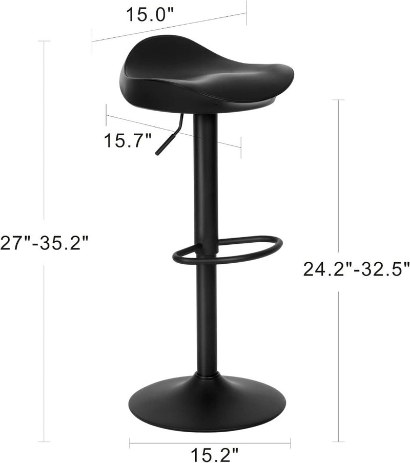 Black BarStools Set of 2