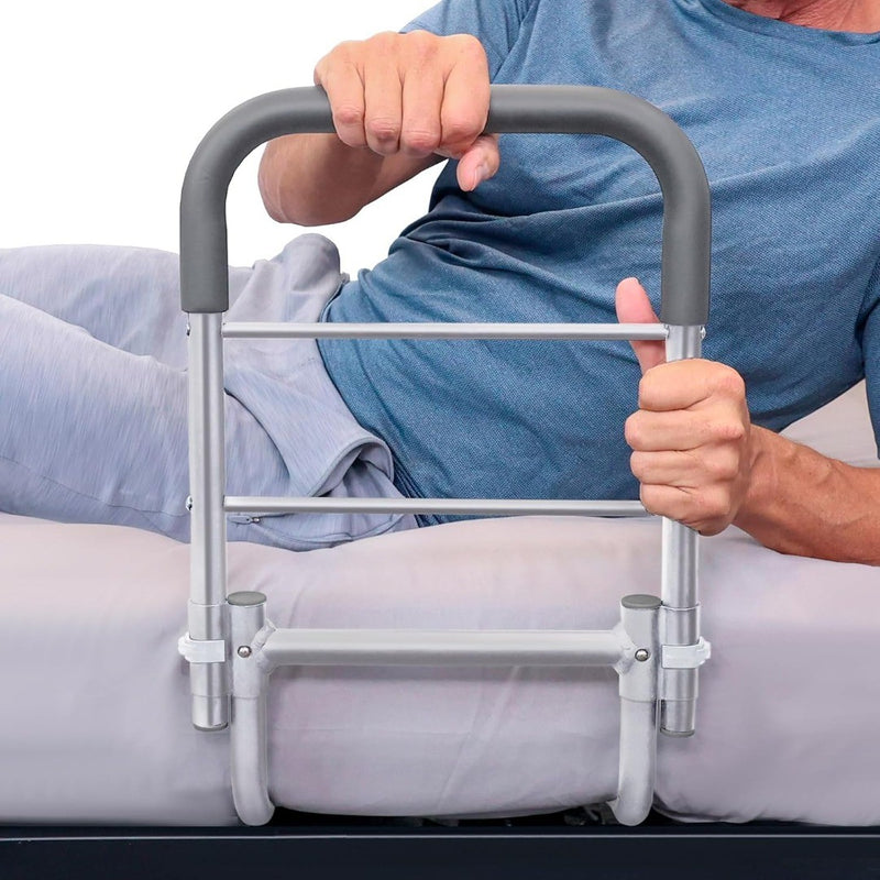 Compact Bed Rail Adjustable Bedrail Cane