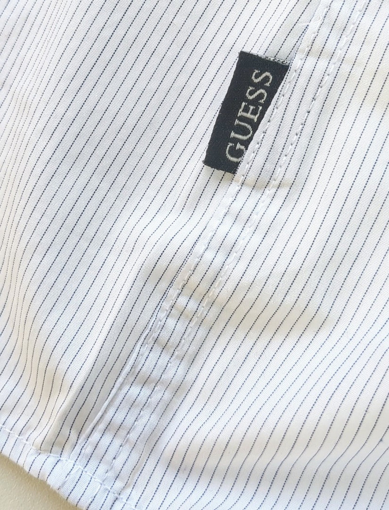 GUESS Men’s Pinstripe Shirt Size Large