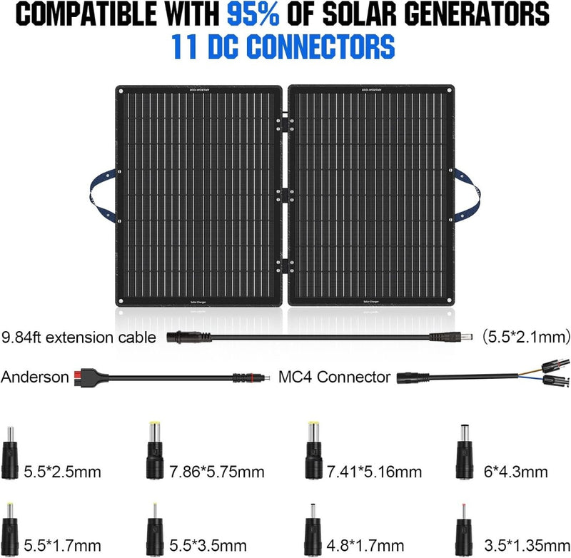 Solar charger connectors