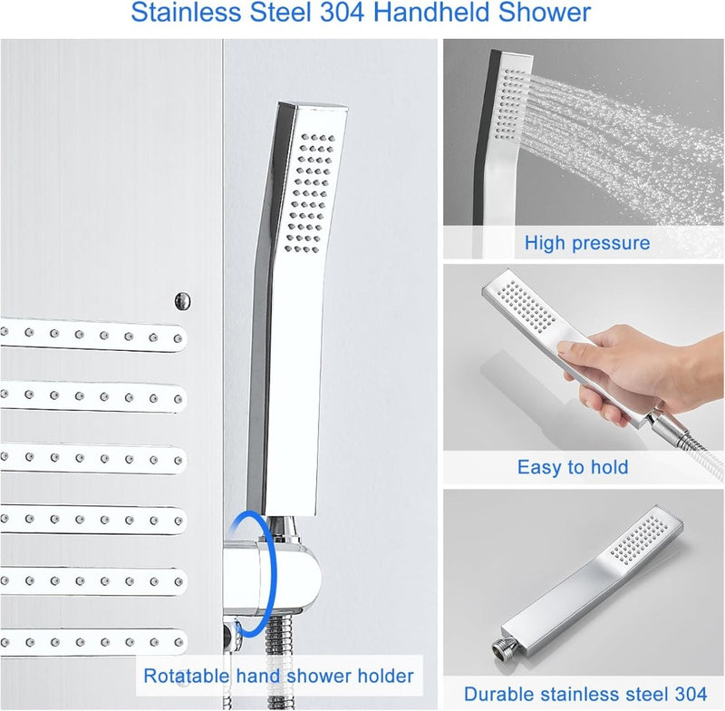 Thermostatic Shower Panel