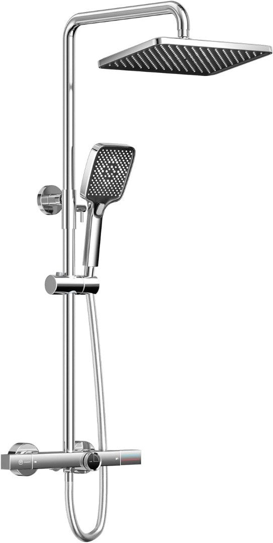 Thermostatic Shower Mixer Set,Thermostatic Shower System, 3 Types Hand