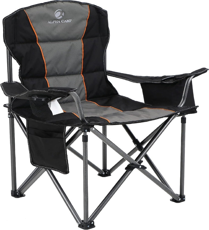 ALPHA CAMP Oversized Camping Folding Chair