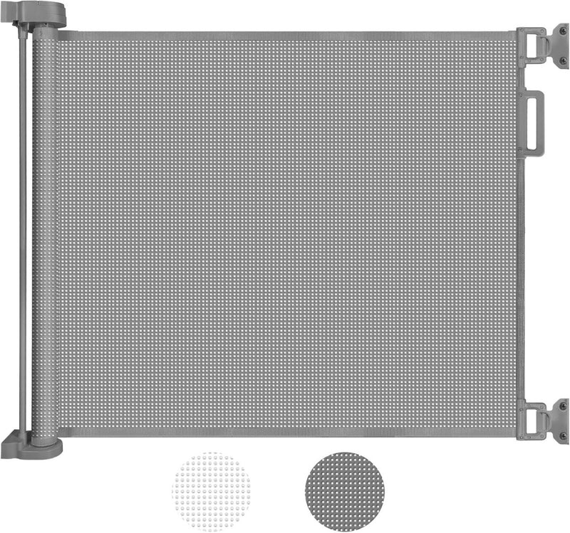 Retractable Stair Gate Stair Safety Gate Extends up to 55",33"W