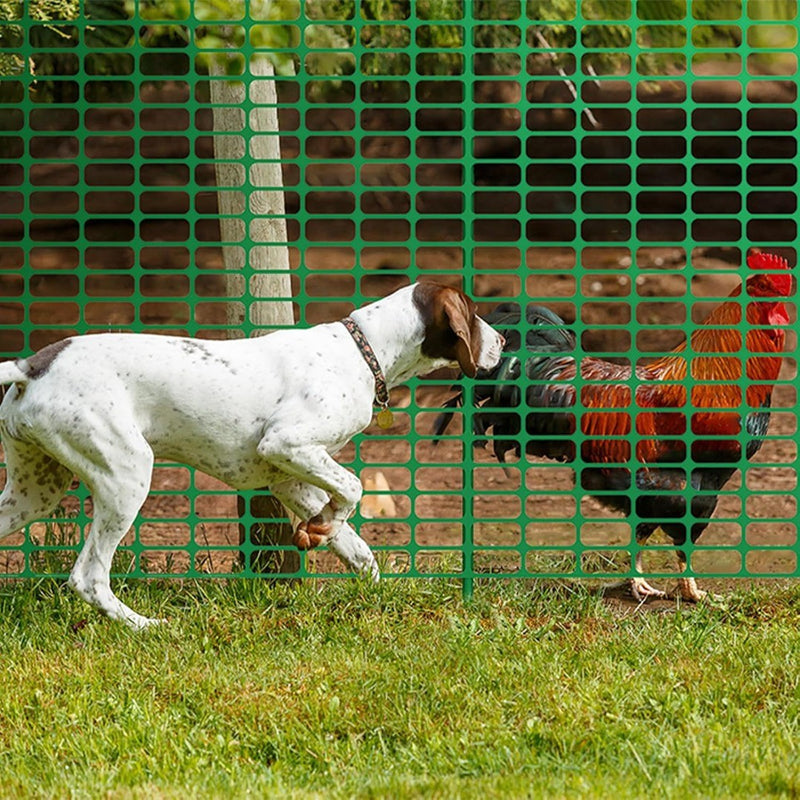 Barrier Fencing Mesh Garden Fence 1M x 30 M with 25 Fencing Pins