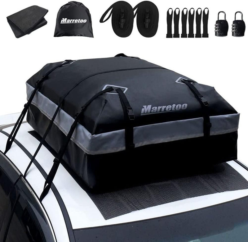 Car Roof Bag, 21 Cubic Feet Large Roofing Cargo Carrier Bags