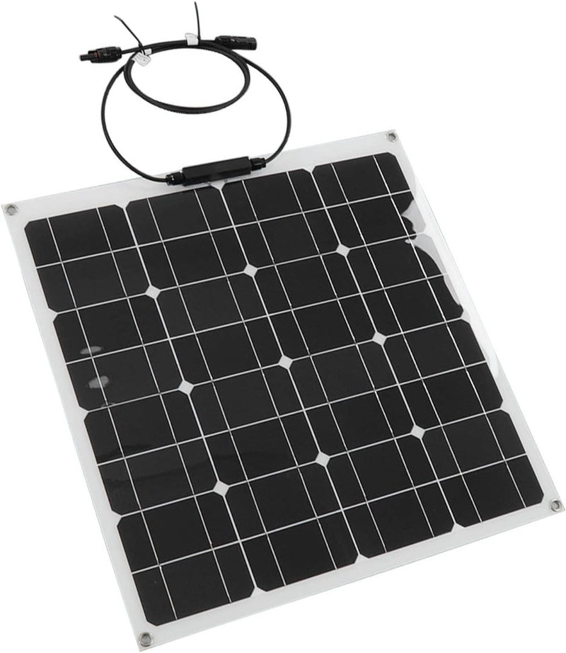 Flexible Solar Panel, Weatherproof  Foldable Solar Charging Cell, 50W