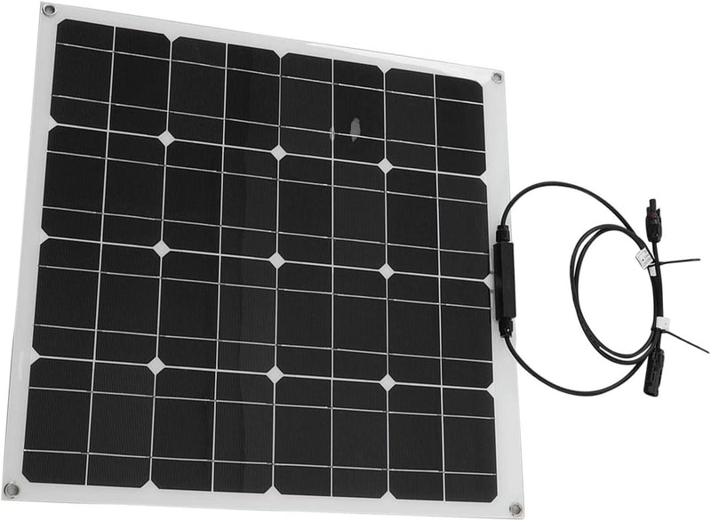 Flexible Solar Panel, Weatherproof  Foldable Solar Charging Cell, 50W