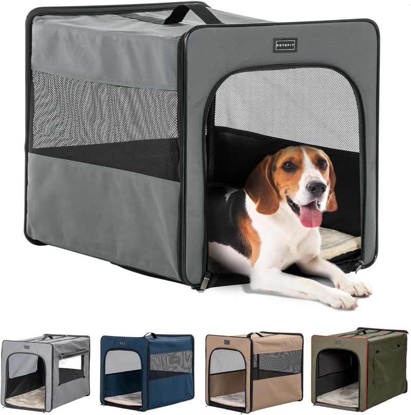 Dog Travel Crate Lightweight Dog Crate Fleece Mat