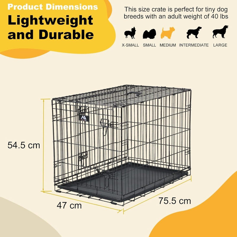 Plastic tray for large dog kennel best sale