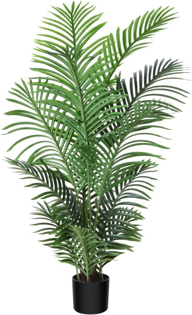 Artificial Palm Tree 120cm Tall Plastic Pot