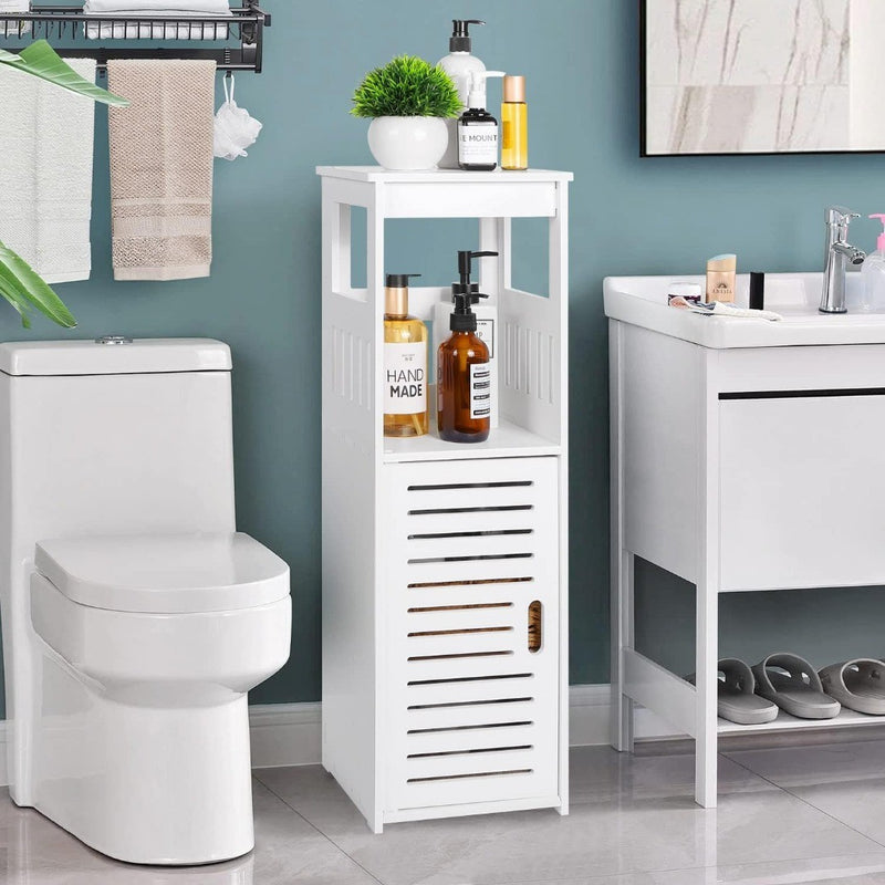 Bathroom Storage Cabinet Laundry Room Cabinets White