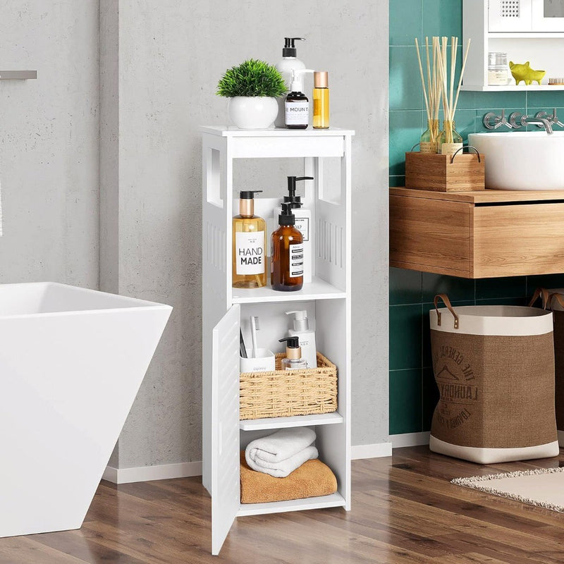 Bathroom Storage Cabinet Laundry Room Cabinets White