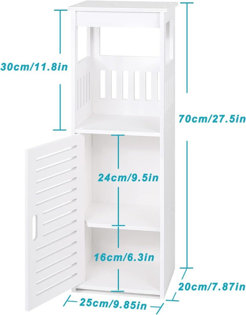 Bathroom Storage Cabinet Laundry Room Cabinets White