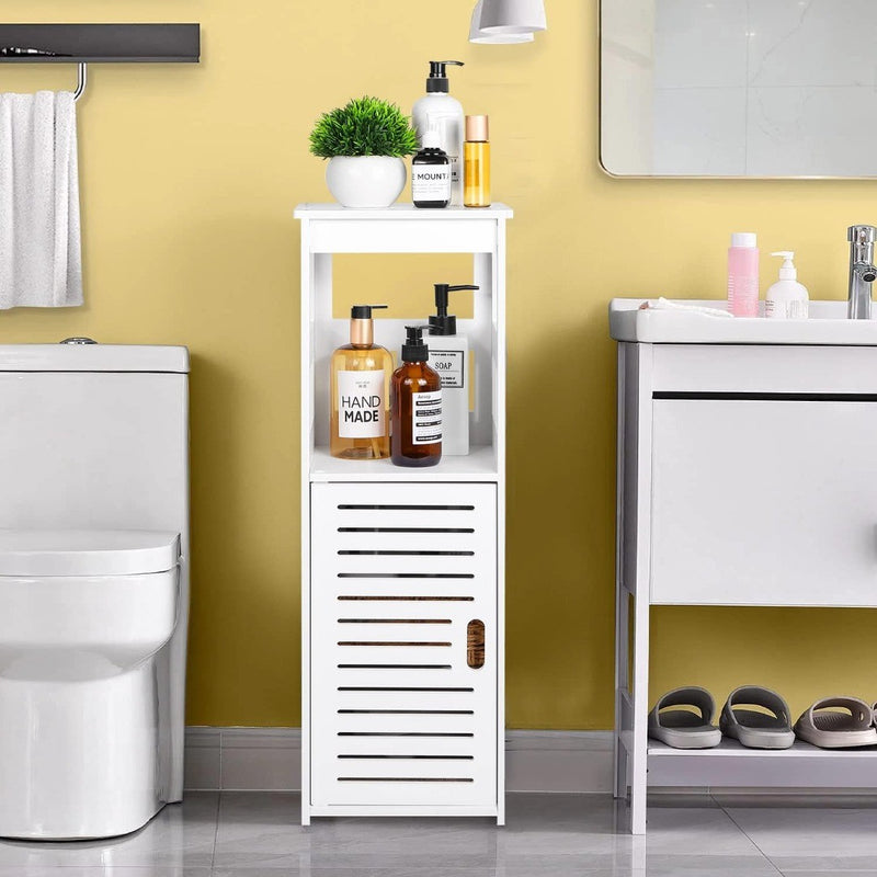 Bathroom Storage Cabinet Laundry Room Cabinets White