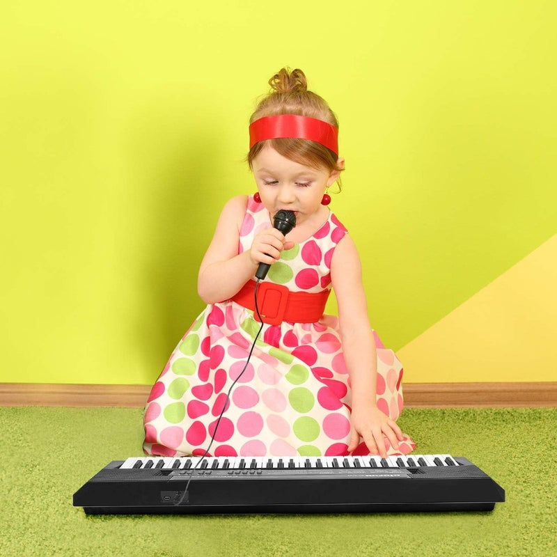 61-Key Keyboard Piano Music Piano with Microphone Portable for kids Ages 3 to 12