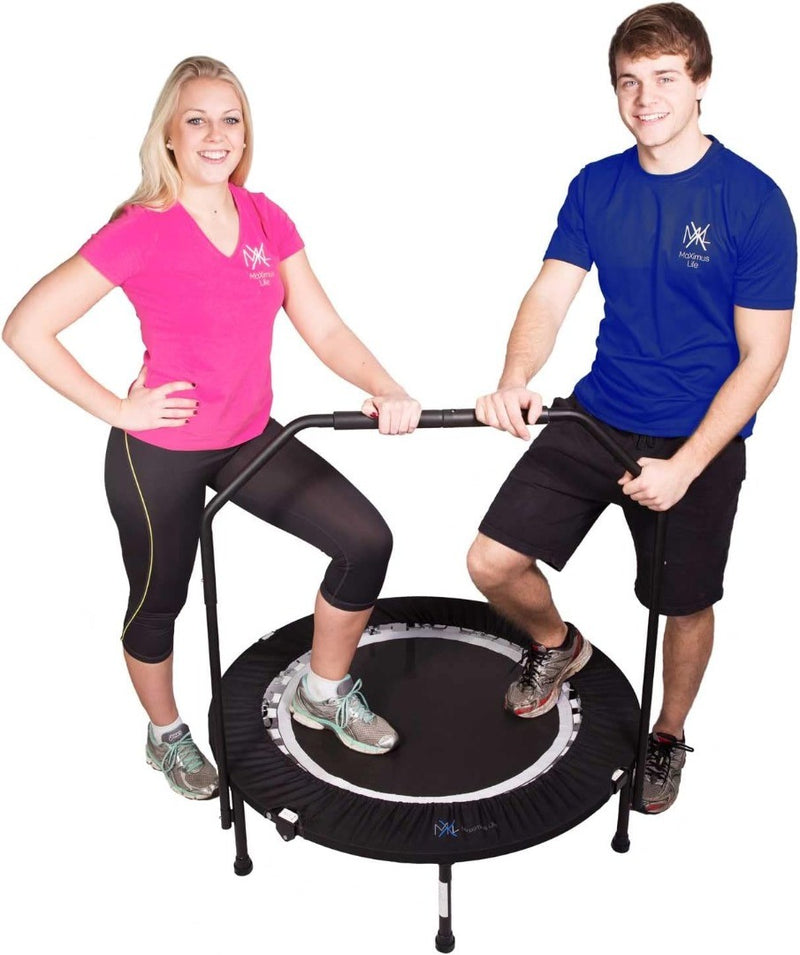 Folding Rebounder Fitness Trampoline Indoor Mini Exercise Trampoline For Adults