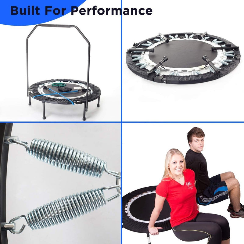 Folding Rebounder Fitness Trampoline Indoor Mini Exercise Trampoline For Adults