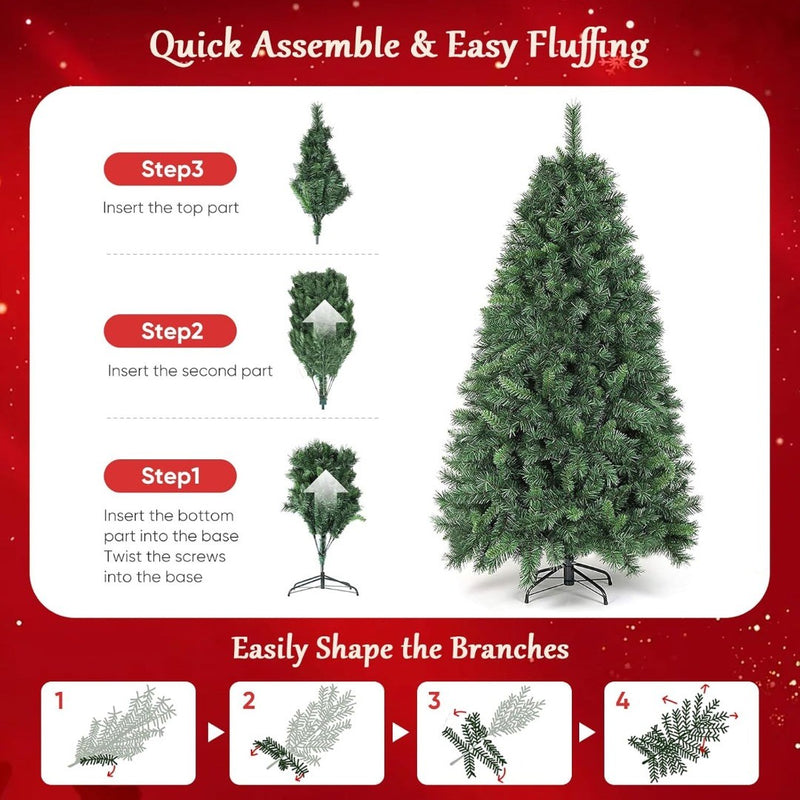 5ft Artificial Christmas Tree –  Realistic 150cm