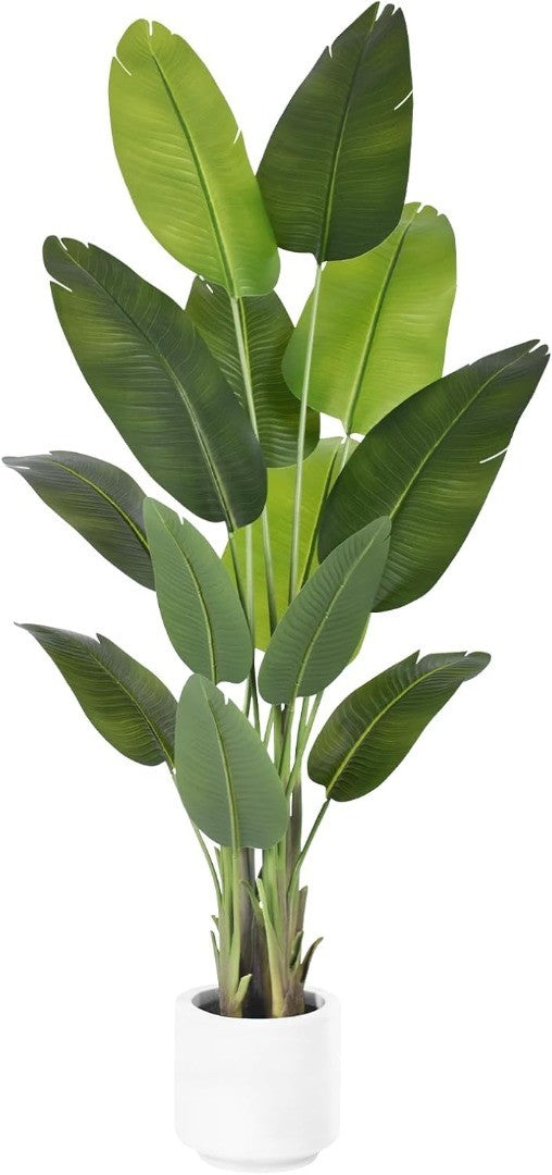 Artificial Bird of Paradise 180cm Tall 13 Leaves