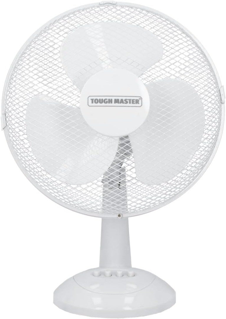 TOUGH MASTER Desk Fan 12" Inch 3 Speed Settings Portable Desk Fan