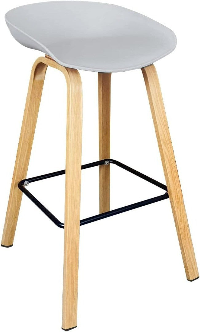 Morden Bar Stool- 30 inch Bar Stools Grey