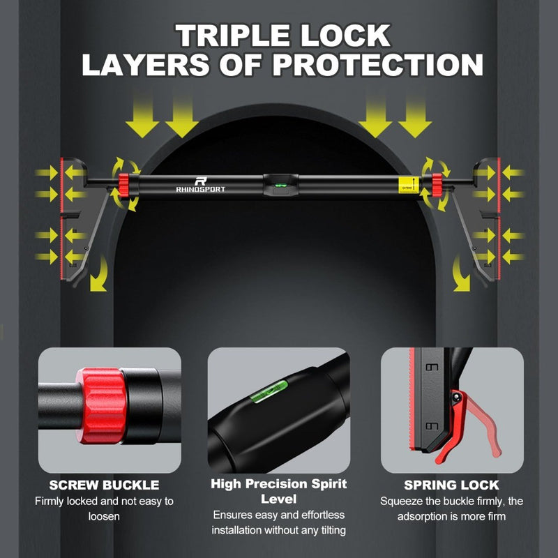 Door Pull Up Bar for Doorway Chin Up Bar from 76-95 cm