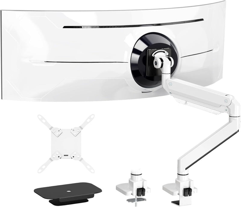 Monitor Desk Mount for 17 - 57 Inch Flat & Curved Screen, for TVs