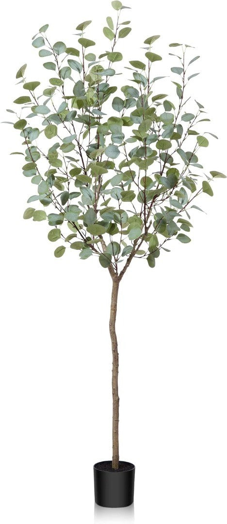 Artificial Eucalyptus Fake Plants 150 cm Faux Eucalyptus Artificial Plant