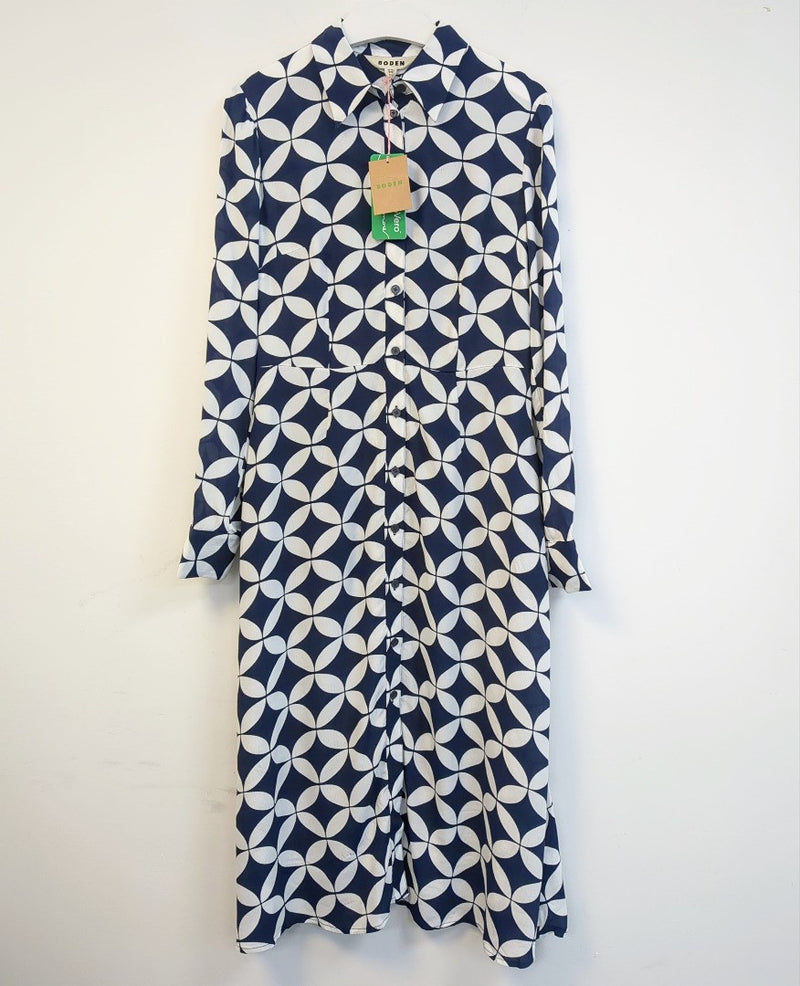 BODEN Kate Midi Shirt Dress UK 10R