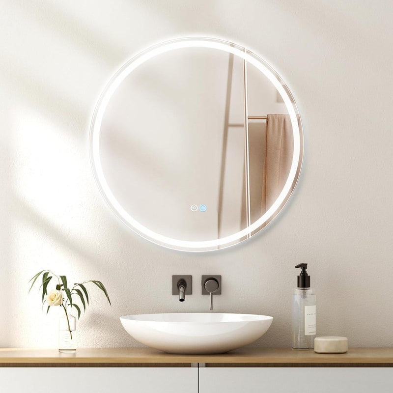 Bathroom Mirror with LED Light 60cm