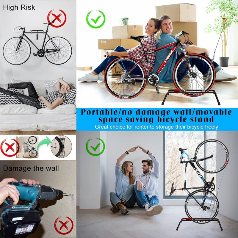 Vertical Bike Floor Stand Bicycle Storage Rack