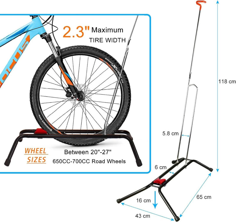 Vertical Bike Floor Stand Bicycle Storage Rack