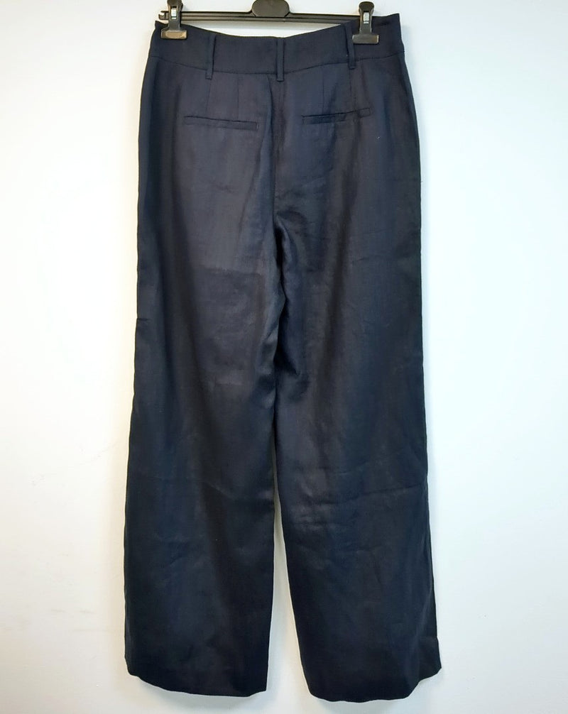 BODEN Westbourne Linen Trousers UK 12P