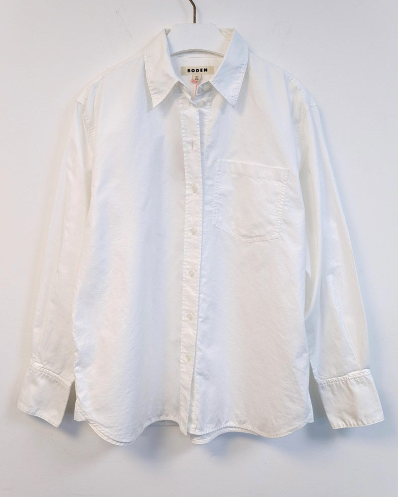 BODEN Connie Cotton Shirt UK 12 Minor Fault