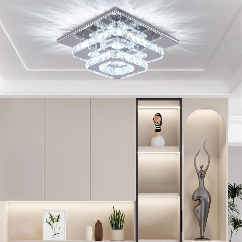 LED Ceiling Light Stainless Steel