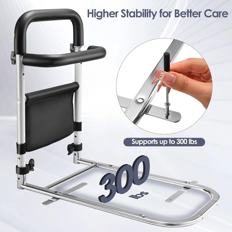 Bed Rails for Elderly Folding Bed Assist White